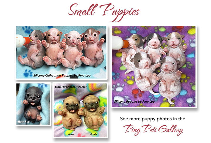 silicone reborn puppies for sale